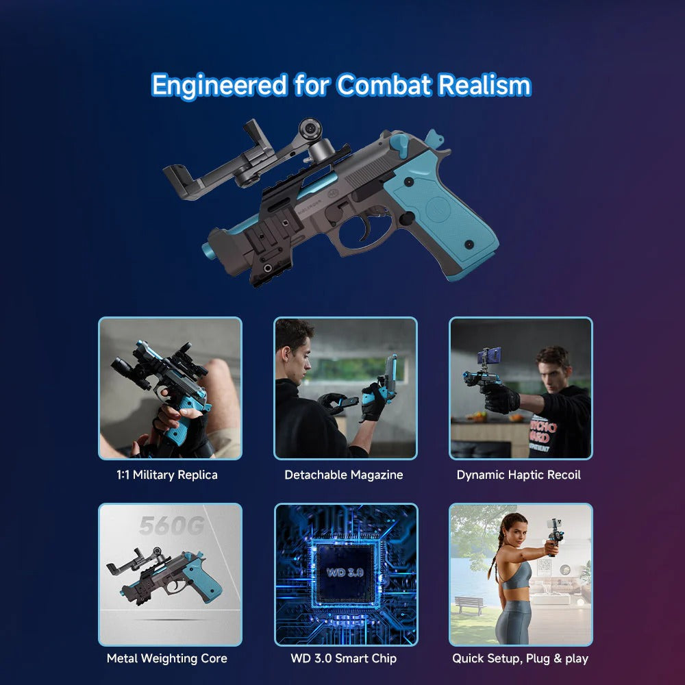 M9 Smart Pistol - Train Your Shooting Skills at Home with Smart, Safe Precision